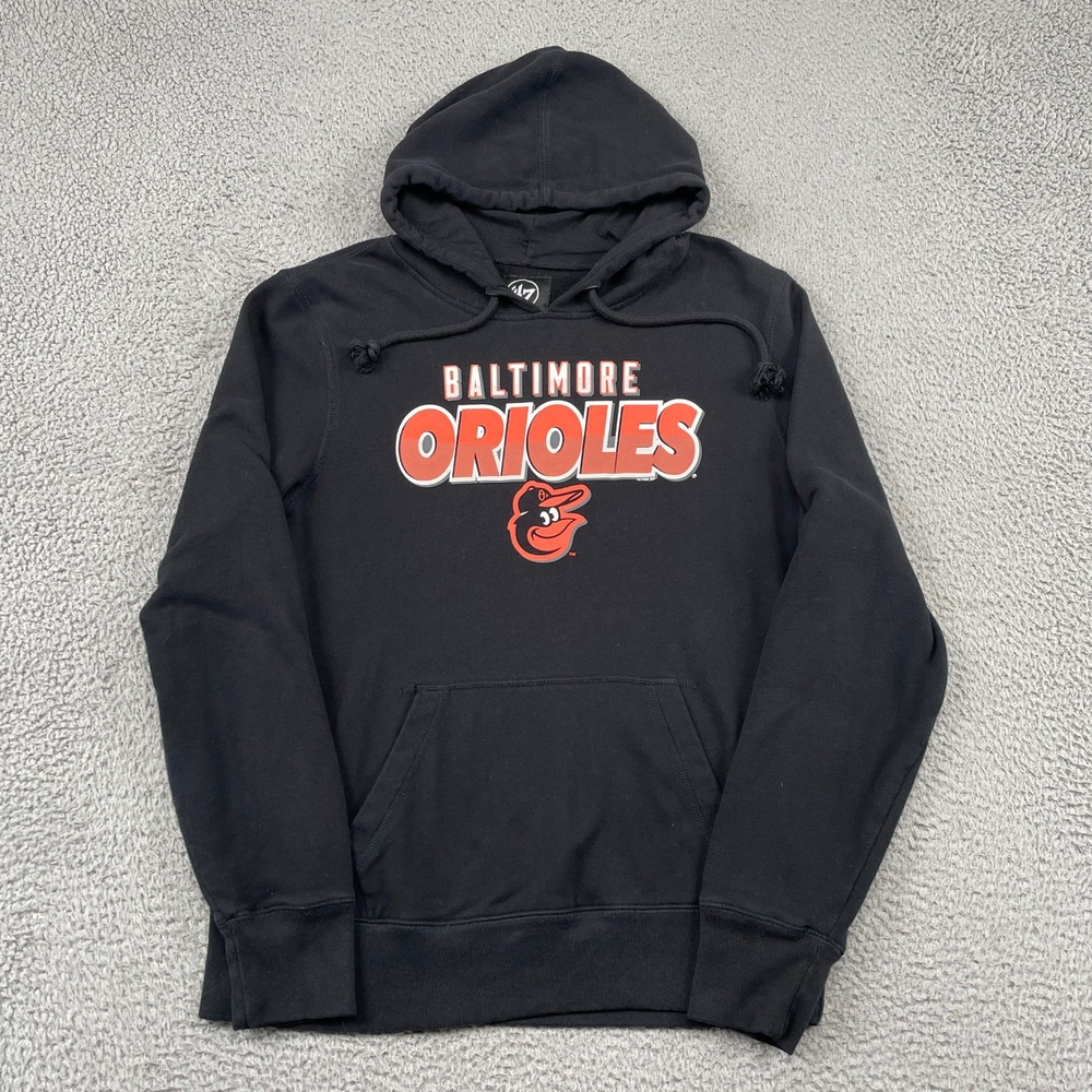 Baltimore Orioles MLB Graphic Pullover Sweatshirt '47 Hoodie Mens XL